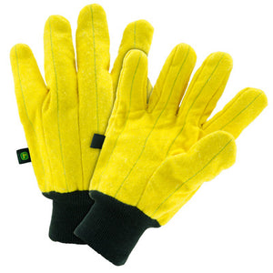 John Deere Men's Yellow Heavy Duty Chore Gloves
