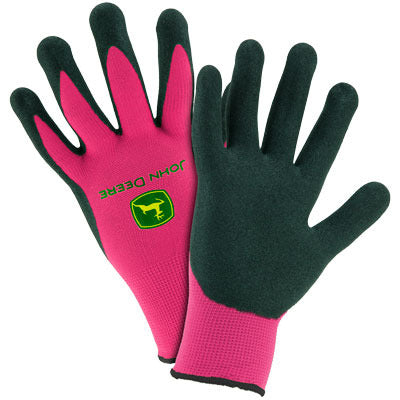 John Deere Ladies 3 Pack Nitrile Coated Gloves