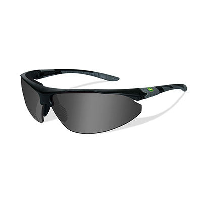 John Deere Traction-X Safety Sunglasses GryBlk