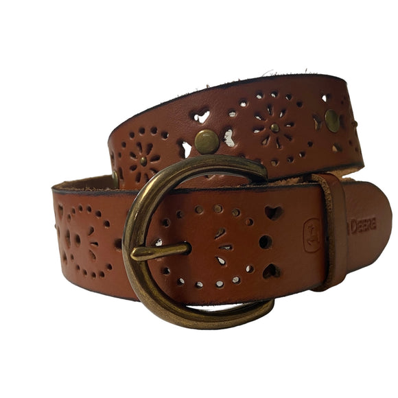 John Deere Women's Leather Belt
