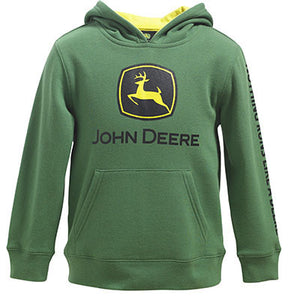 John Deere Boy Youth Green Fleece Hoodie