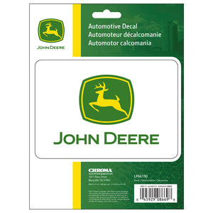 John Deere Logo Decal Sticker Set 2pc