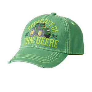 John Deere Boy Youth Cap Green