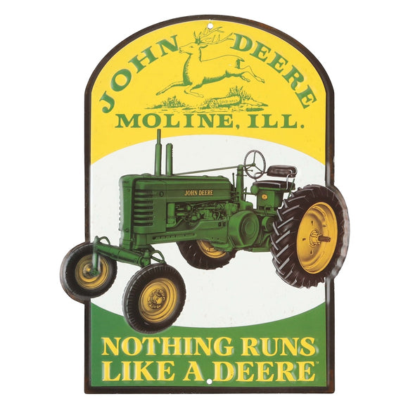 John Deere Vintage Nothing Runs Sign