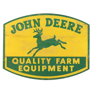 John Deere Retro Quality Farm Equipment Sign