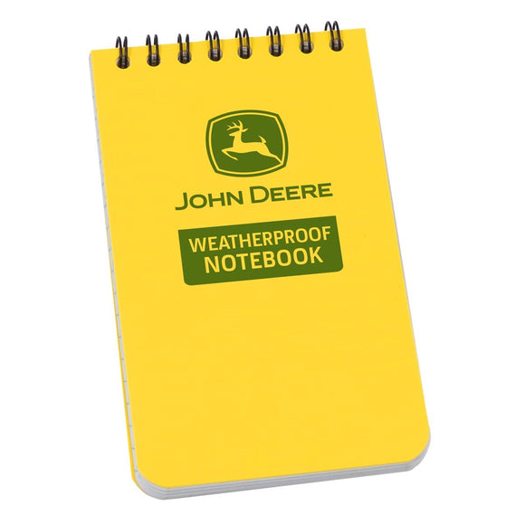John Deere 3x5 Weatherproof Notebook