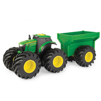 John Deere Monster Treads Tractor and Wagon