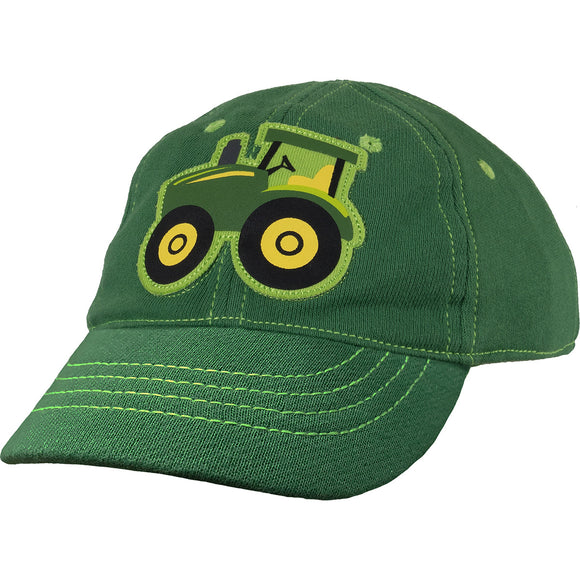 John Deere Tractor Boy Infant Cap Green