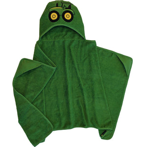 John Deere Toddler Hooded Green Towel