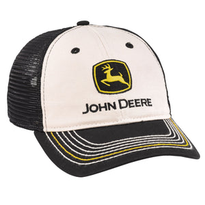 John Deere Chino Twill w soft mesh cap