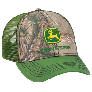 John Deere Realtree APX/Green Mesh Cap