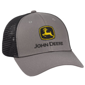 John Deere Charcoal Chino/Soft Mesh Cap