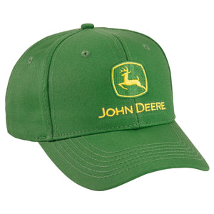 John Deere Green Mid Profile Cap