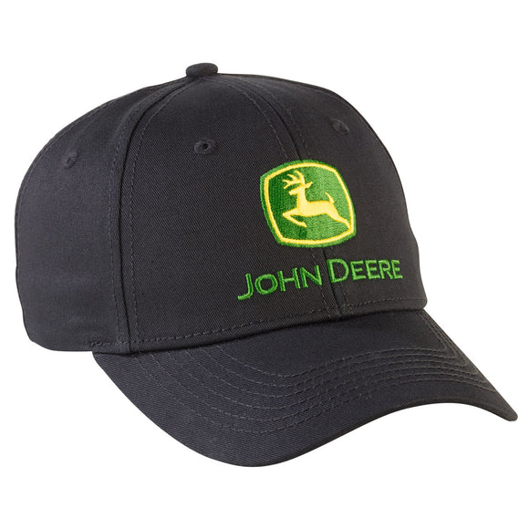 John Deere Black NRLD Structured Cap