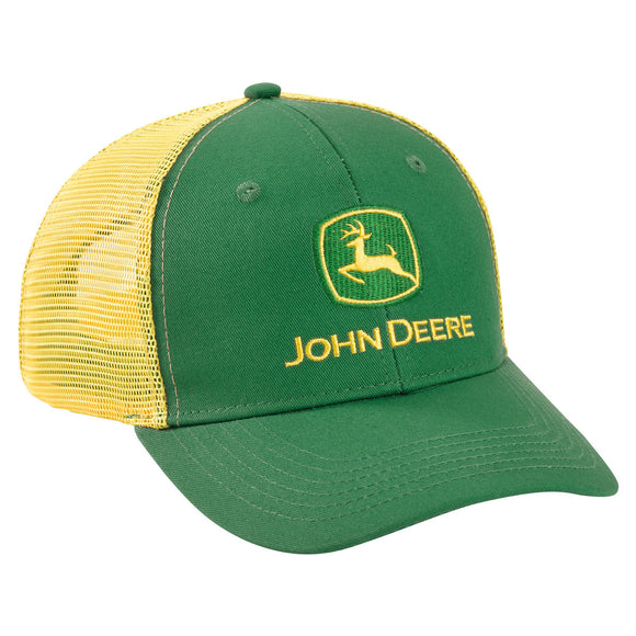John Deere Green/Yellow Mesh Cap
