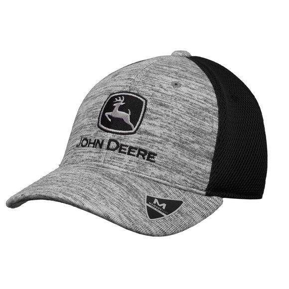 John Deere Black Memory Fit Cap