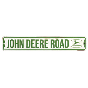 John Deere Tin Street Sign