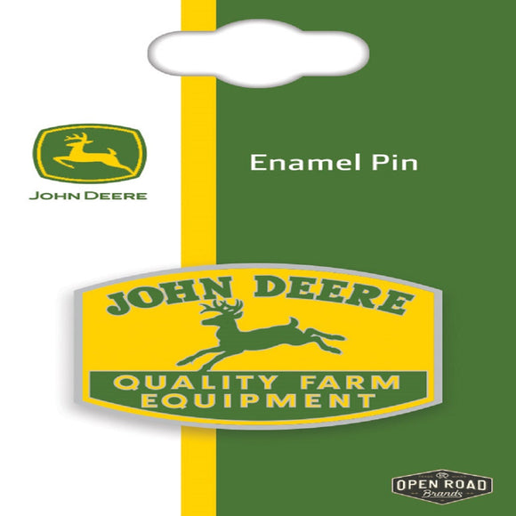 John Deere Quality Farm Equipment Enamel Pin