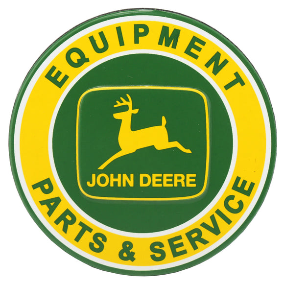 John Deere Parts & Service Tin Magnet