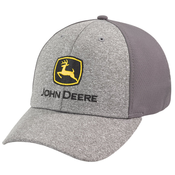John Deere Heathered Gray Cap