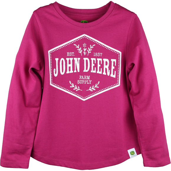 John Deere Girl Youth Tee