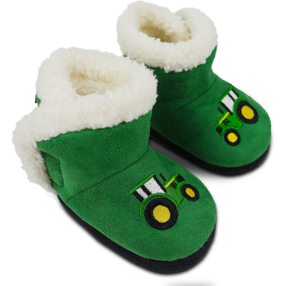 John Deere Infant Tractor Slippers