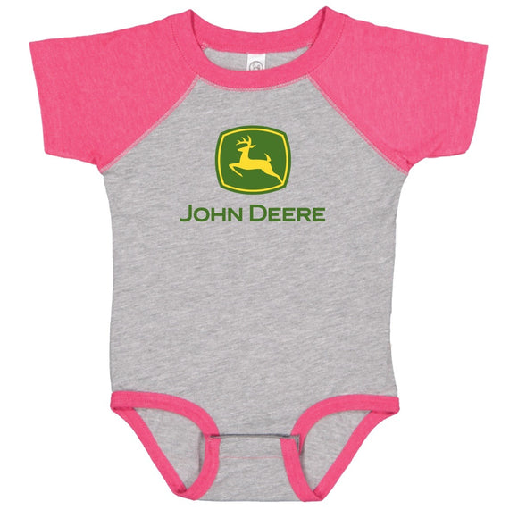 John Deere Girls Infant Body Suit