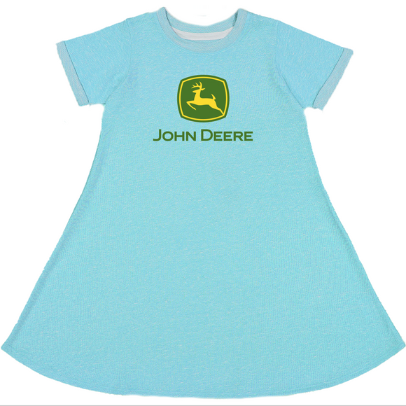 John Deere Youth Turquoise Dress