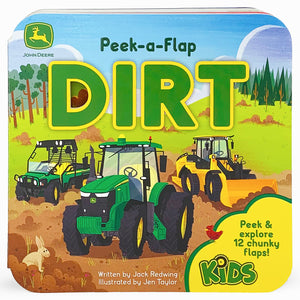 John Deere Peek-a-Flap Dirt Book