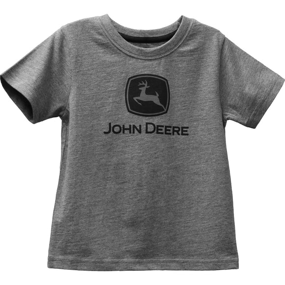 John Deere Child Tee Logo Grey