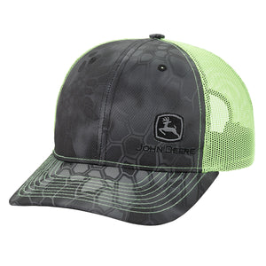 John Deere Richardson Kryptek Neon Green Cap