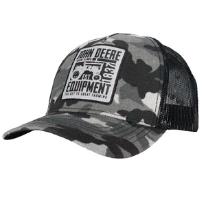 John Deere Mens Trucker Camo Cap