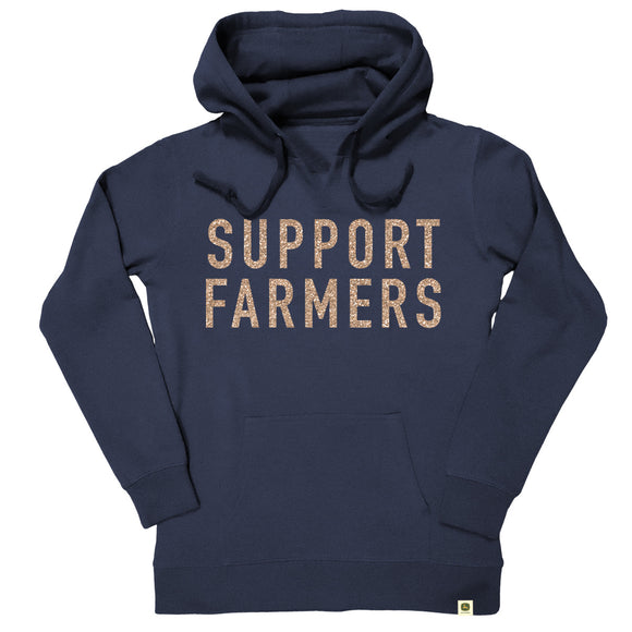 John Deere Womens Support Farmers Hoodie
