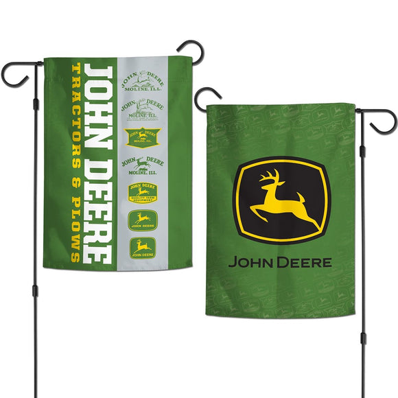 John Deere GR 2 Sided Vintage Logo Garden Flag