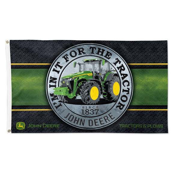 John Deere Green INFT Flag