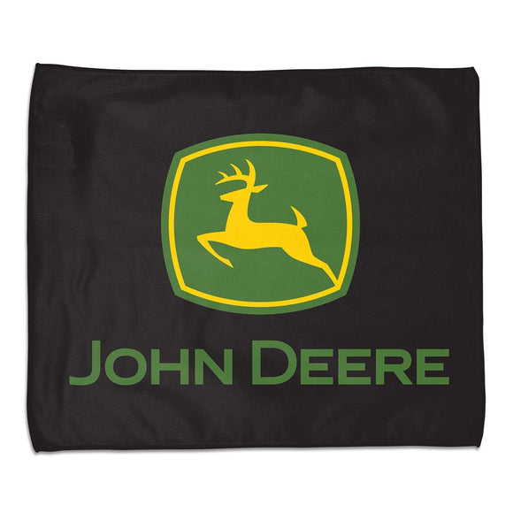 John Deere Black TM Logo Shop Towel