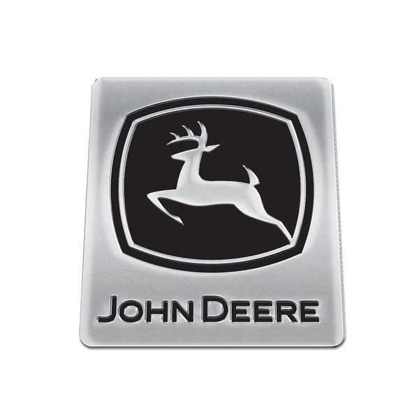 John Deere Black TM Logo Auto Emblem