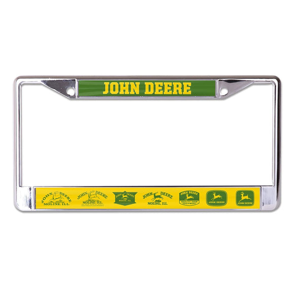 John Deere GR Logo License Plate Frame