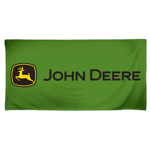 John Deere GR TM Logo Beach Towel