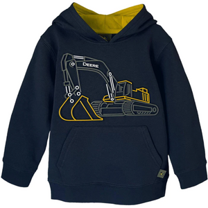 John Deere Boy Toddler Fleece Hoodie Ombre