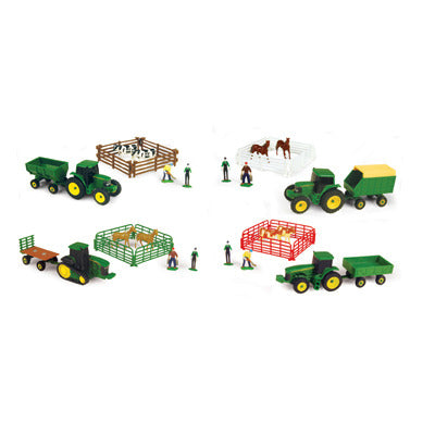John Deere 10-piece Farm Set