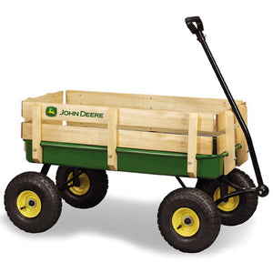John Deere Green Stake Wagon