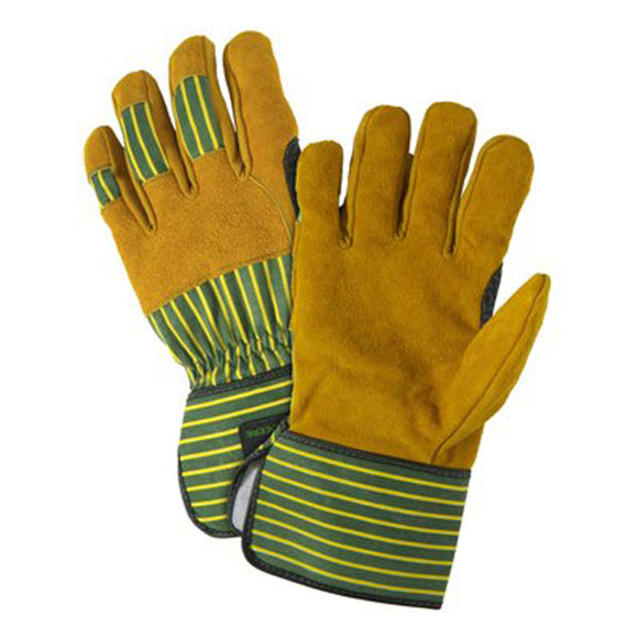 John Deere Men's Split Cowhide Palm Gloves