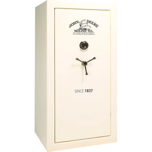 Deluxe Plus 25 White GLoss Safe- Mechanical lock/Moline, Illinois Logo (IN STORE PICKUP ONLY)