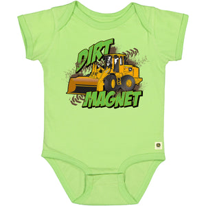 John Deere Infant Dirt Magnet Bodysuit