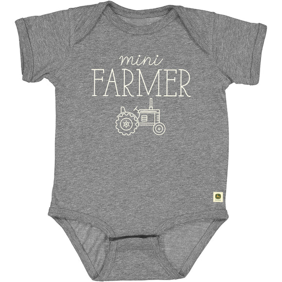 John Deere Infant Mini Farmer Bodysuit