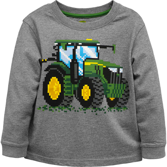 John Deere Toddler Boy Digital Tractor Tee