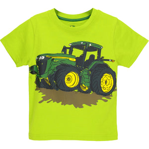 John Deere Boy Toddler Tee Tractor Mud